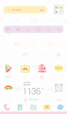 lovely lover dodol theme android App screenshot 3